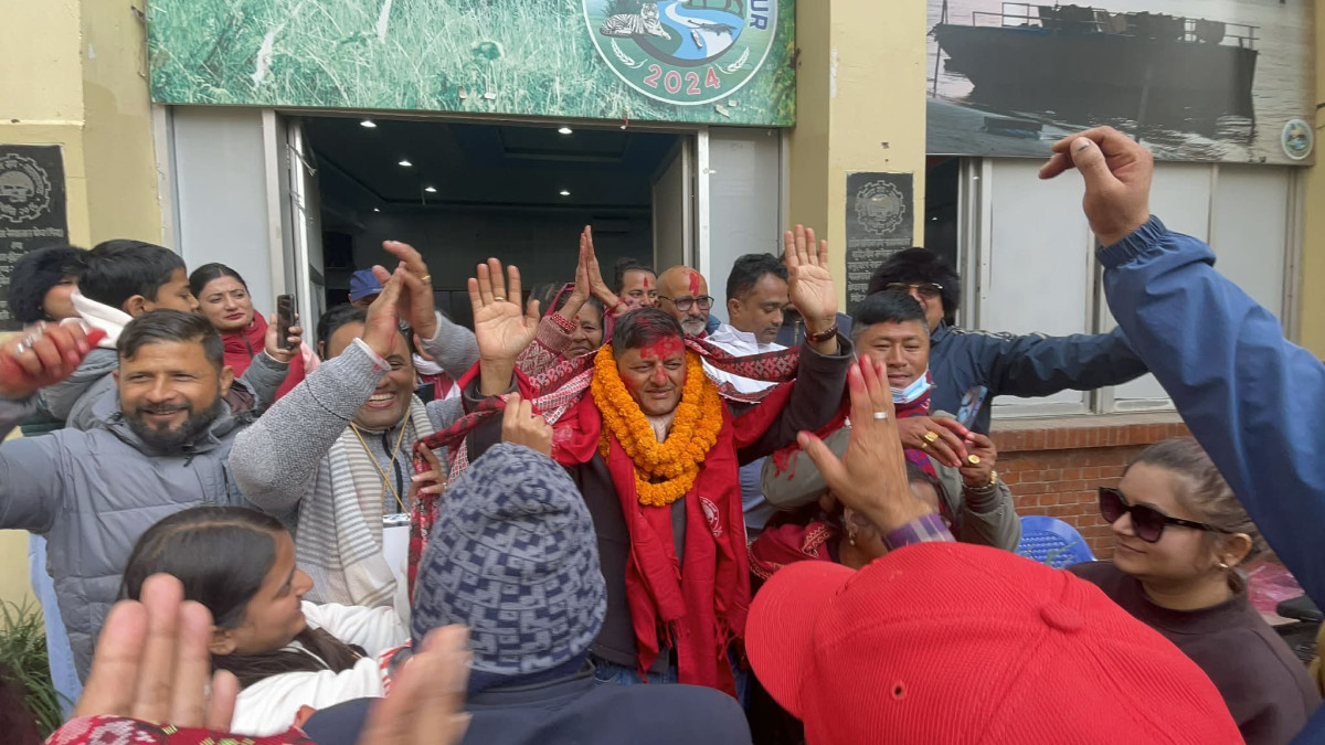 चितवन उद्योग वाणिज्य संघको वरिष्ठ उपाध्यक्षमा राजेन्द्र ओली विजयी