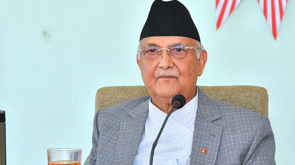 ‘नयाँ शक्ति’को मुखुण्डो लगाएर देशविरुद्ध अपराध गरियो : केपी ओली