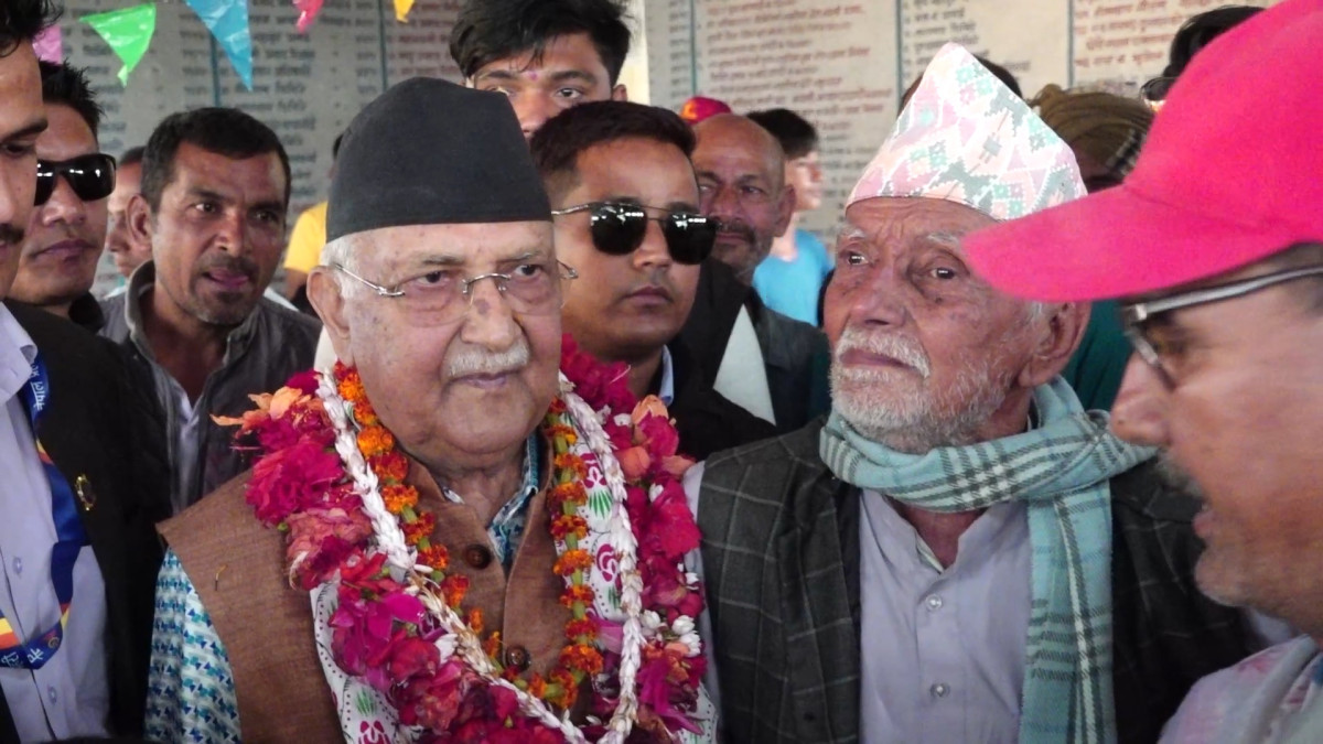 गृहजिल्ला झापामा ओलीको घरदैलो तीव्र