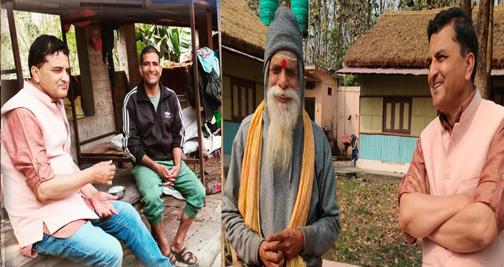 ओलीको चुनाव प्रचारका लागि दमक पुगे योगेश भट्टराई