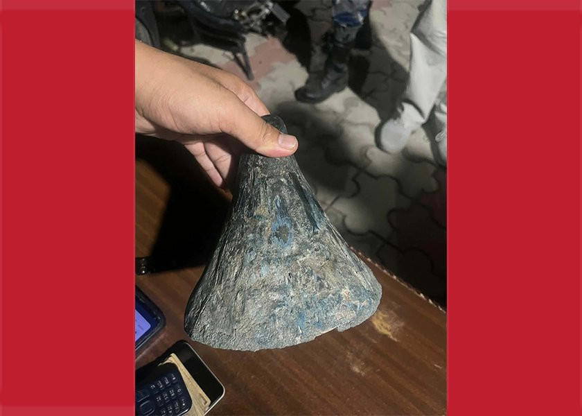 गैँडाको खागजस्तो देखिने वस्तुसहित चार जना पक्राउ