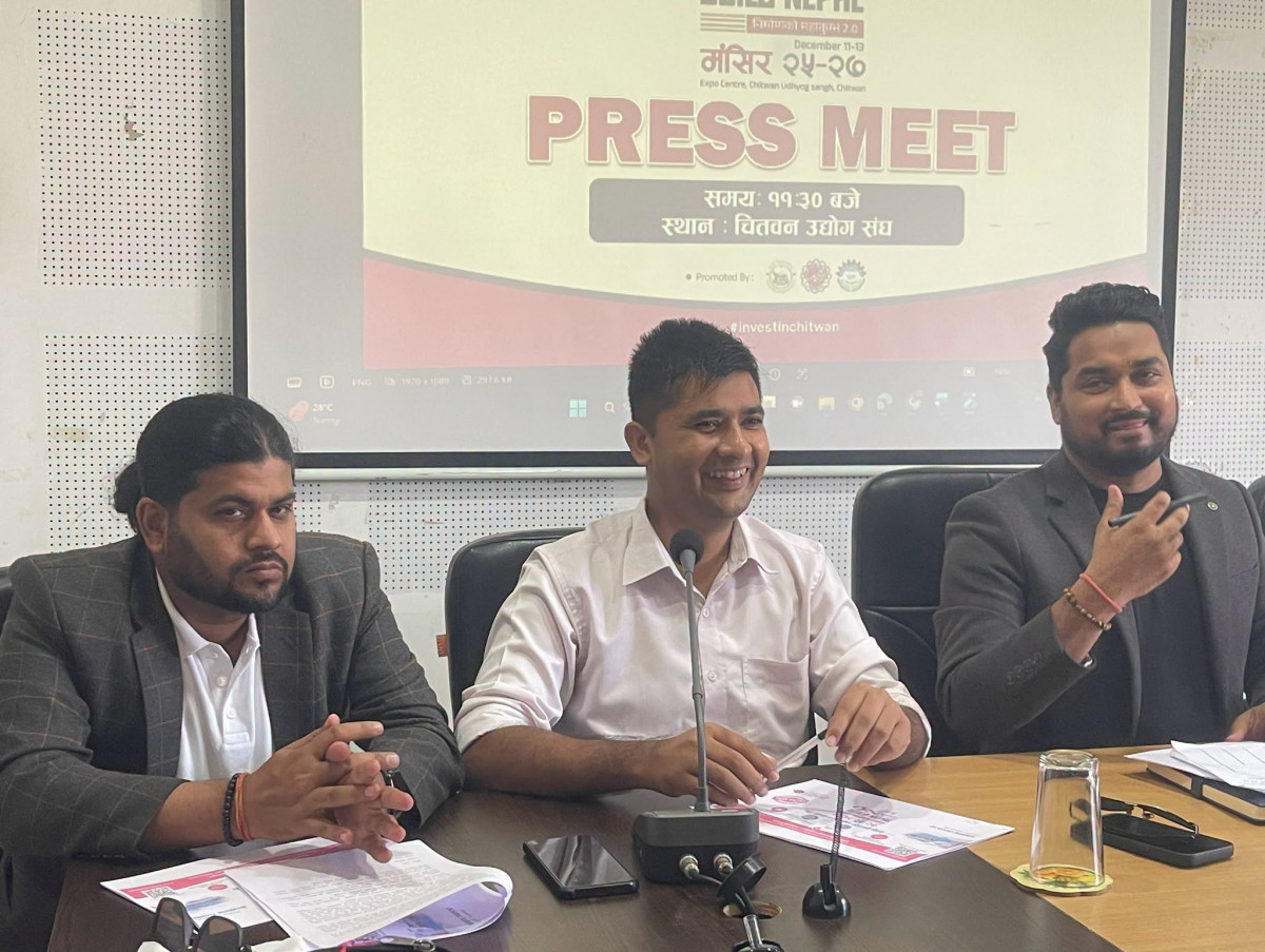 चितवनमा तीनदिने बिल्ड नेपाल एक्स्पो हुँदै, ६० स्टल र २५ हजार दर्शकको अपेक्षा